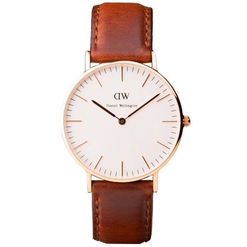 Image of Daniel Wellington St Andrews rosa forgyldt dame ur, 0507DW